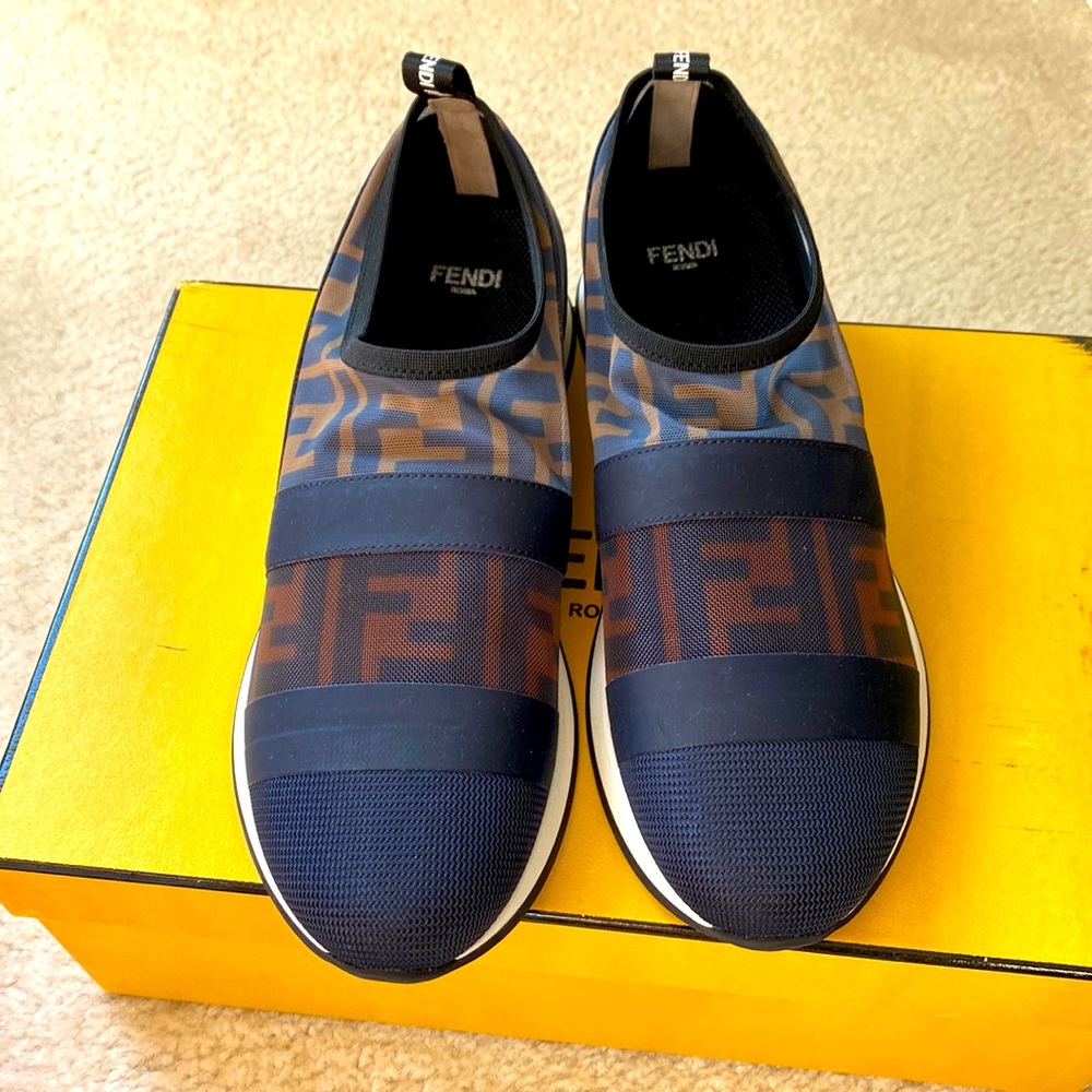 Fendi Runway Mesh FF trainer sneakers